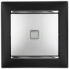 Legrand Valena Алюминий Выключатель 1-клавишный с подсветкой