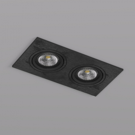 DK3022-BK Встраиваемый светильник, IP 20, 10 Вт, GU5.3, LED, черный, пластик