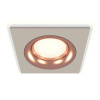Комплект встраиваемого светильника Ambrella light Techno Spot XC7633006 SGR/PPG серый песок/золото розовое полированное (C7633, N7015)