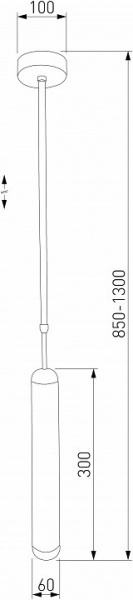 Подвесной светильник 50255/1 латунь Eurosvet Pacific