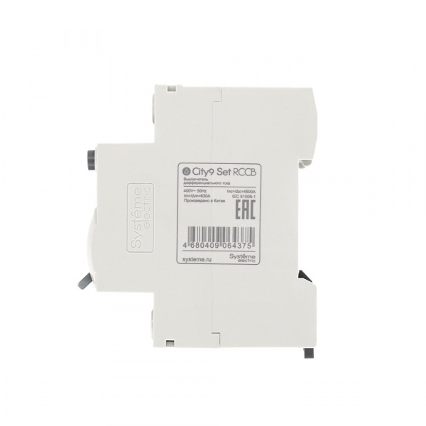 SE City9 Set Выключатель дифференциального тока (ВДТ) 63А 4P 100мА Тип-AC 400В