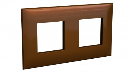 DKC Avanti Карамельный жемчуг Рамка 4 модуля