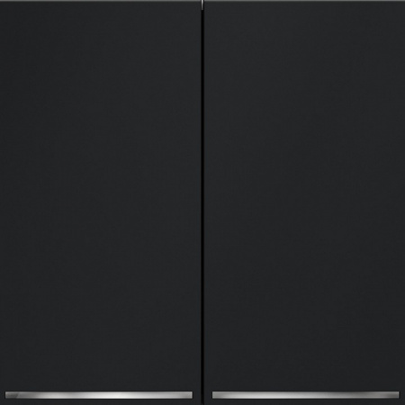 Выключатель встраиваемый VOLTUM S70 двухклавишный с подсветкой 10А, (графит)