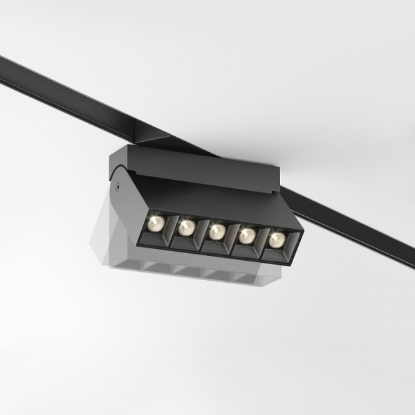 Трековый светильник Magnetic track system Gravity TR077-2-10W3K-B Maytoni Points Rot