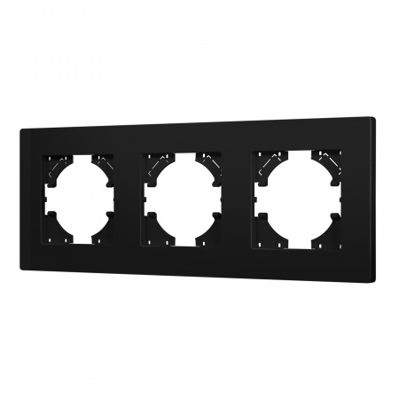 Arlight Рамка пластиковая FRM-PERIO-PL-3-BK (-)