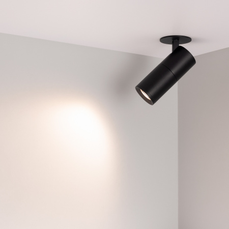 Arlight Светильник LGD-ARTEMIS-BUILT-FLAP-R55-12W Warm3000 (WH, 8-80 deg, 230V)