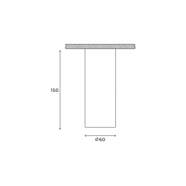 Точечный светильник Hesby Focus HSBL_0100 IP20, 50Вт, GU10, черный