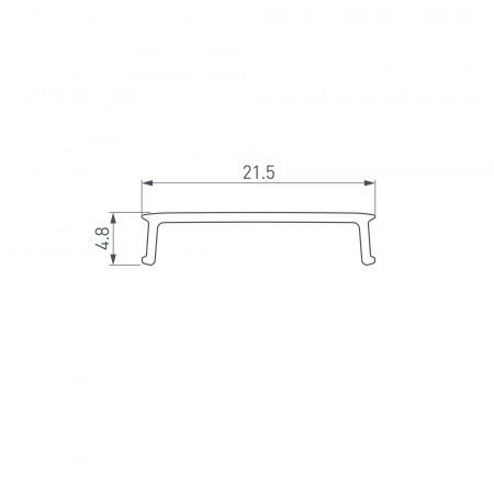 Arlight Экран FANTOM-W23-2000 OPAL (Пластик)