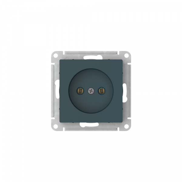 Systeme Electric AtlasDesign Изумруд Розетка без заземления без шторок, 16А, мех., быстрозажим. клем.