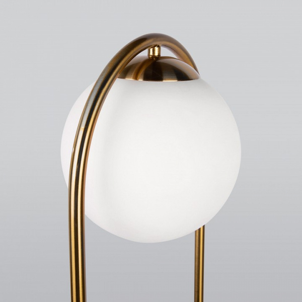 Напольный светильник с плафоном 01139/1/ золото Eurosvet Ringo