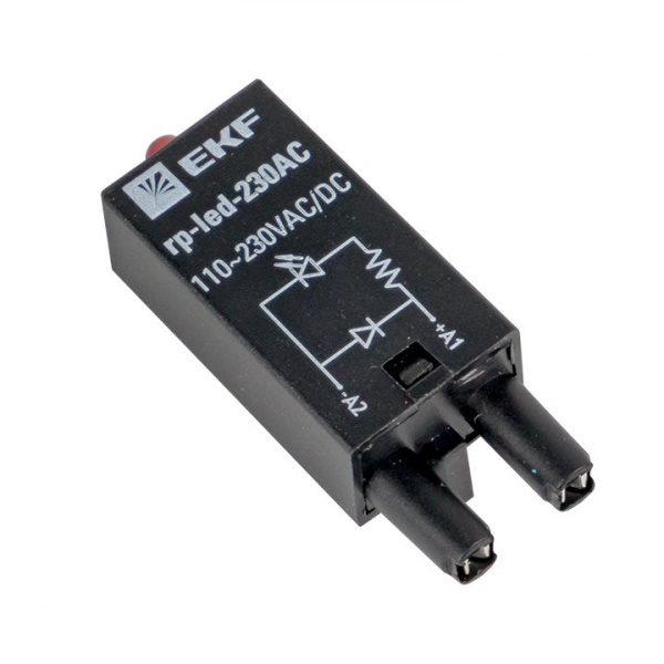 EKF Averes Модуль светодиодный 230 VAC для промежуточных реле RP