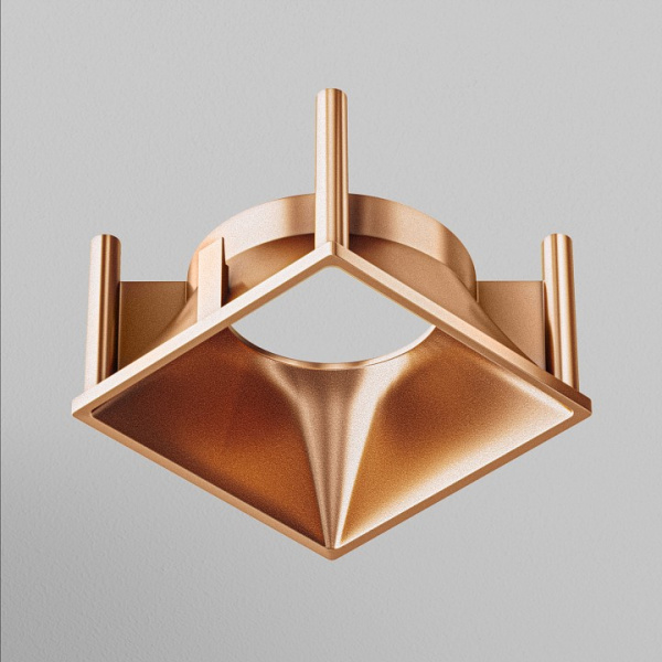 Декоративный отражатель-рамка Alfa LED матовое золото C065-01MG Maytoni Alfa LED