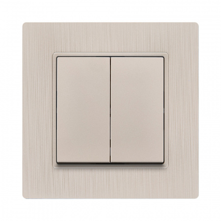 Рамка 1-постовая, золотой Kollinger Eleganz Plex EP1GD