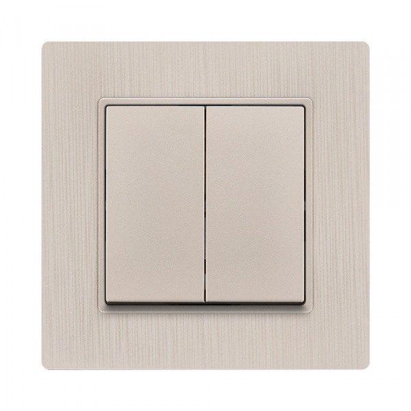 Рамка 1-постовая, золотой Kollinger Eleganz Plex EP1GD