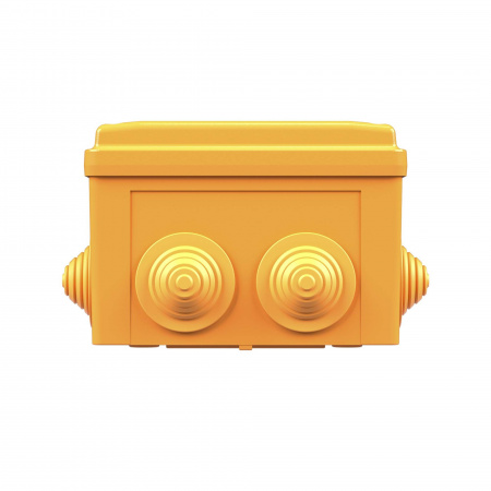 DKC Коробка пластиковая FS с кабельными вводами и клеммниками, IP55, 150х110х70 мм, 4р, 450V, 32A, 10 мм2, нерж.контакт