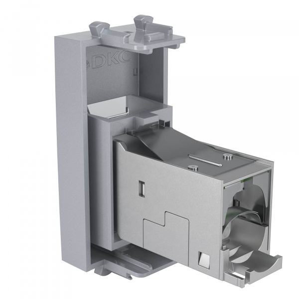 DKC Avanti Закаленная сталь Компьютерная розетка RJ-45  категория  6 экранированная 1 модуль