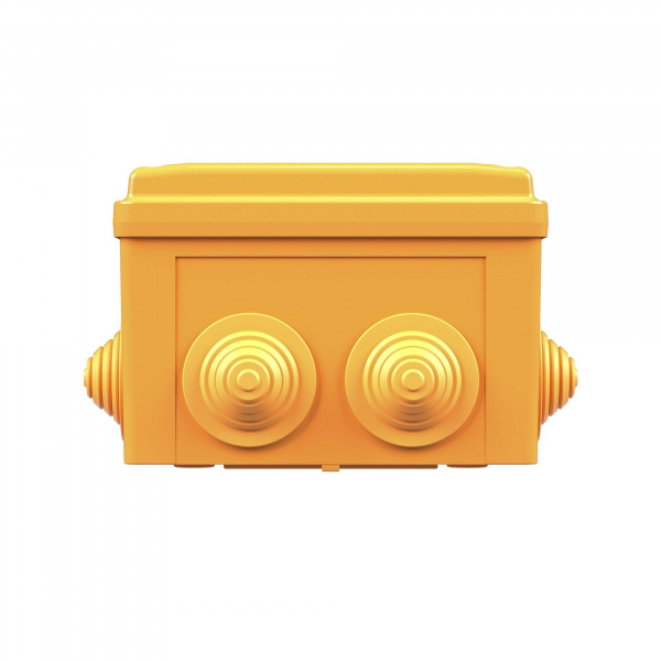 DKC Коробка пластиковая FS с кабельными вводами и клеммниками, IP55, 150х110х70 мм, 4р, 450V, 32A, 10 мм2, нерж.контакт