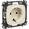 Legrand Valena ALLURE DIY Сл.кость Розетка 1-ая с/з, винт.зажим
