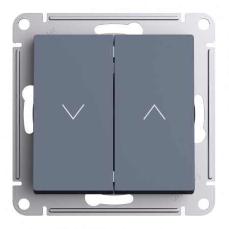 Systeme Electric AtlasDesign Грифель Выключатель 2-клавишный жалюзи, 10А, механизм
