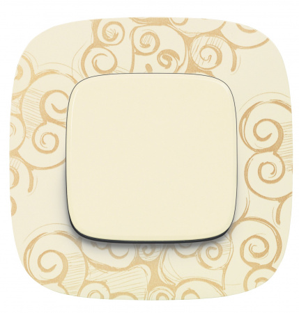 Legrand Valena ALLURE Нарцисс золото Рамка 1-ая