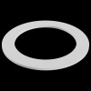 кольцо декоративное для встраиваемого светильника Kappell белый DLA040-05W Maytoni Accessories for downlight