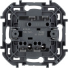 Legrand INSPIRIA Антрацит Выключатель двухклавишный с подсветкой/индикацией 10 AX - 250 В