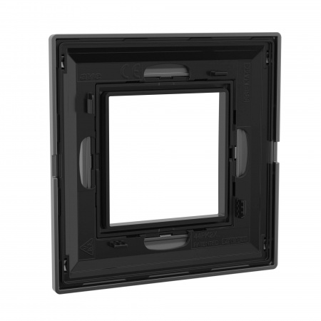 DKC Avanti Графитовый Металл Рамка 2 модуля