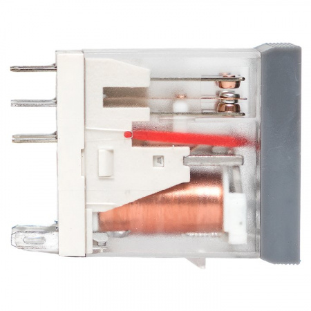 EKF Averes Реле промежуточное с кнопкой и мех. Индикацией RPAt 22/2 8A 24В DC