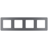 Legrand INSPIRIA Дымчатый Рамка - 4 поста