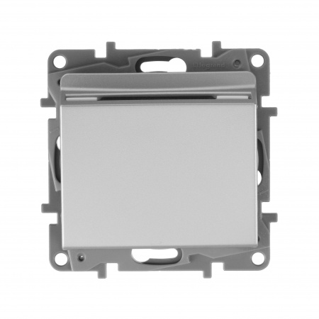 Legrand Etika Алюминий Выключатель карточный с выдержкой времени, с подсветкой