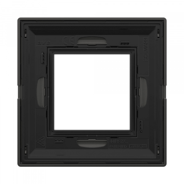 DKC Avanti Темно-Серый Металл Рамка 2 модуля