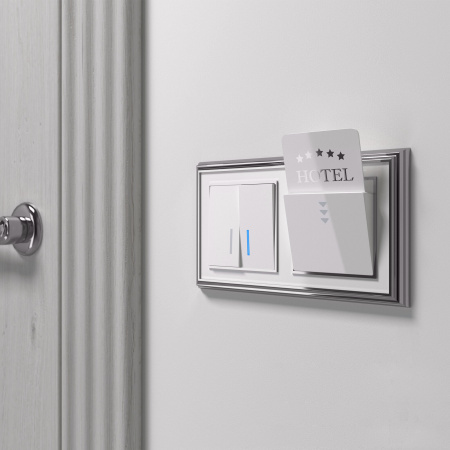 Электронный карточный выключатель (белый) W1153101