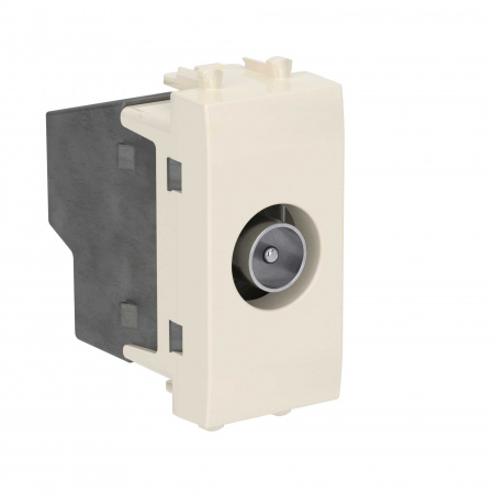 DKC Avanti Розетка оконечная 3 выхода tv 4-2400МГц для настенного кабель-канала бежевый