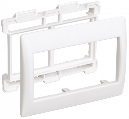 IEK PRIMER Рамка и суппорт для К.К. Праймер на 4 модуля, 60 мм