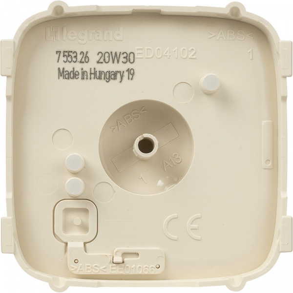 Legrand Valena ALLURE Сл.кость Накладка регулятора теплого пола