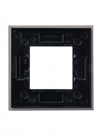 ABB NIE Zenit Стекло Брызги шампанского Рамка 1-я 2 мод