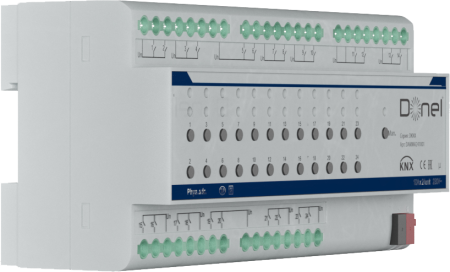 Donel KNX 24-канальный многофункциональный актуатор, 10A, DAMMA241001