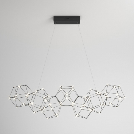 Подвесной светильник 90168/7 черный жемчуг Eurosvet Uma