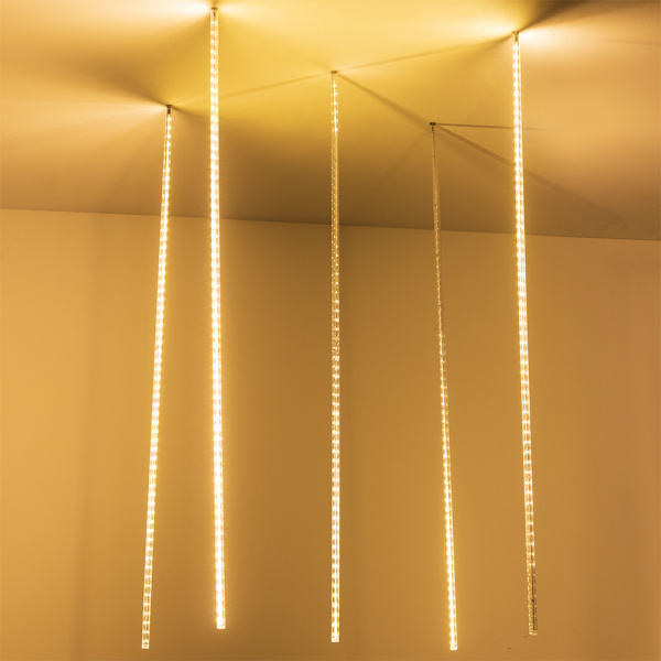 Arlight Светодиодная гирлянда ARD-ICEFALL-CLASSIC-D12-1000-5PCS-CLEAR-120LED-LIVE WARM (230V, 11W) (Ardecoled, IP65)