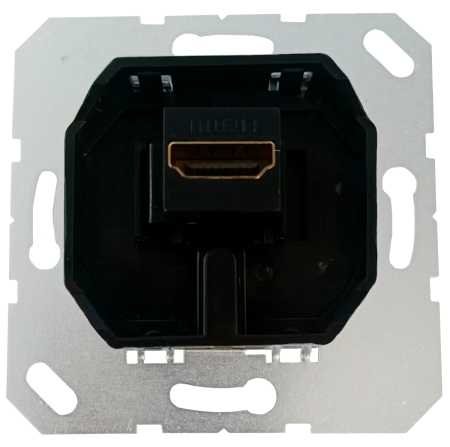 Donel Механизм HDMI 2.0a, черный, разъем Type A 180° 4K Full HD @ 48 Hz 3D, HDR, серия STRS, STRS20A