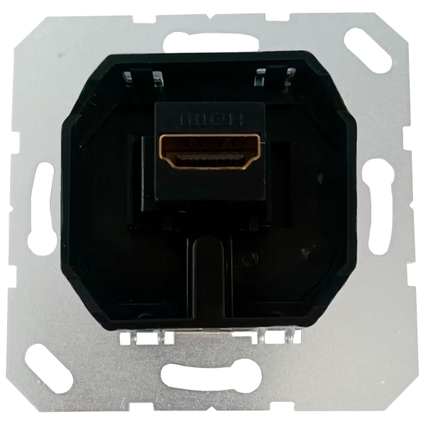 Donel Механизм HDMI 2.0a, черный, разъем Type A 180° 4K Full HD @ 48 Hz 3D, HDR, серия STRS, STRS20A