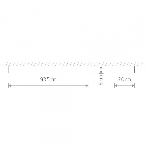 Потолочный светильник Nowodvorski Soft Ceiling Led 90x20 7542