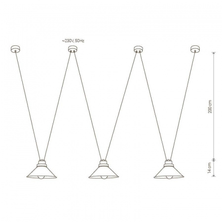 Подвесной светильник Nowodvorski Perm 9146