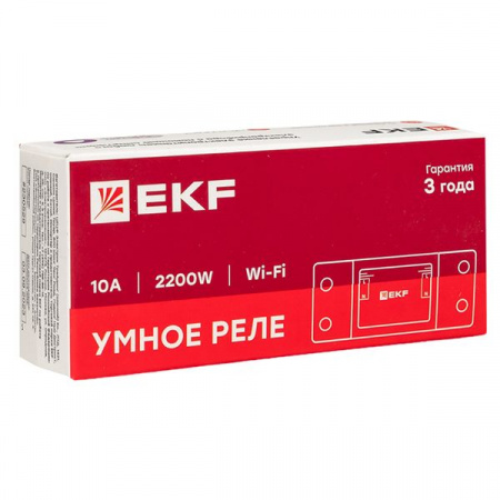 EKF Connect Умное реле 10А Wi-FI