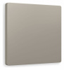 Лицевая панель ALFA (Серо-бежевый матовый) заглушка для суппорта QUANT AP3760