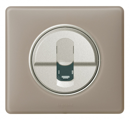 Legrand Celiane2 Перкаль Грэй Рамка 1-я (2 мод)