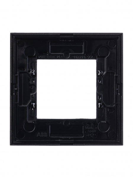 ABB NIE Zenit Антрацит Рамка 1-я 2 мод