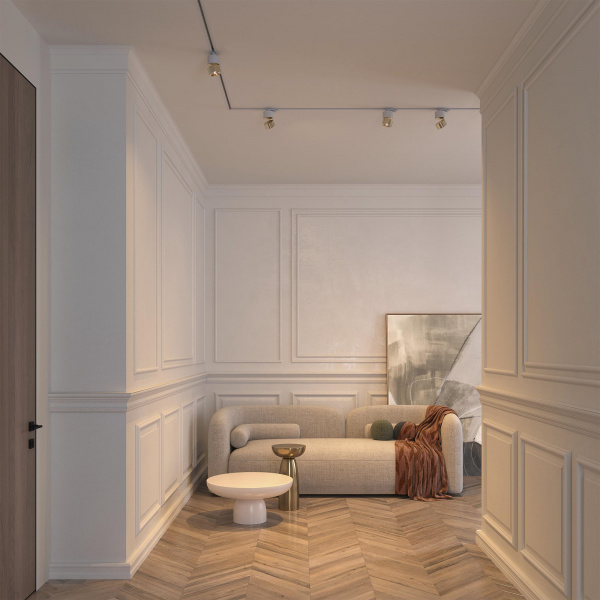 Светильник SP-PLURIO-TRACK-4TR-R77-9W Day4000 (WH-BRS, 36 deg, 230V) (Arlight, IP20 Металл, 3 года)