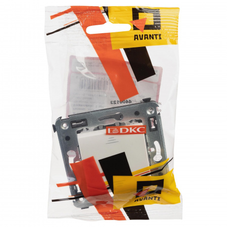 DKC Avanti Белое облако Инвертор одноклавишный