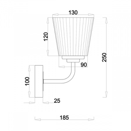 Бра Escada NOBLE 685/1A